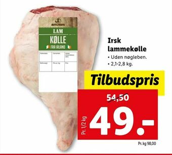 Let-Køb Irsk lammekølle tilbud