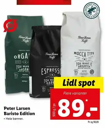 Peter Larsen Baristo Edition