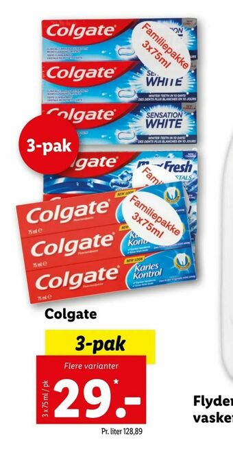 Let-Køb Colgate tilbud