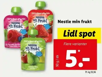 Let-Køb Nestle min frukt tilbud