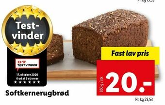 Softkernerugbrød