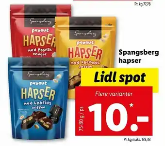 Spangsberg hapser