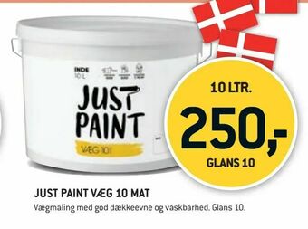 XL-BYG Just paint væg 10 mat tilbud