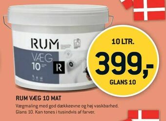 XL-BYG Rum væg 10 mat tilbud