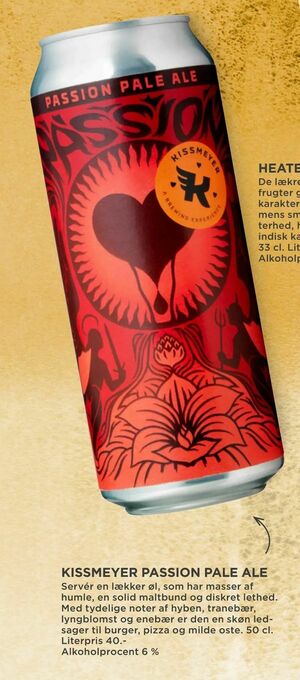 MENY Kissmeyer passion pale ale tilbud