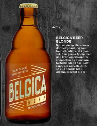 MENY Belgica beer blonde tilbud
