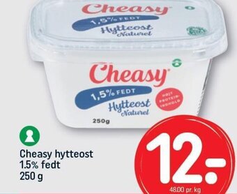 Cheasy hytteost 1.5% fedt