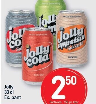 REMA 1000 Jolly 33 cl Ex. pant tilbud