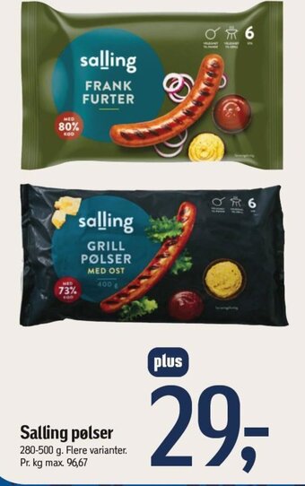 Føtex Salling pølser tilbud