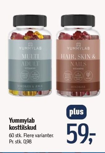 Føtex Yummylab kosttilskud tilbud