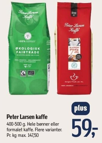 Føtex Peter Larsen kaffe tilbud