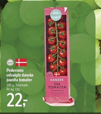 Føtex Pedersens udvalgte danske juanita tomater tilbud