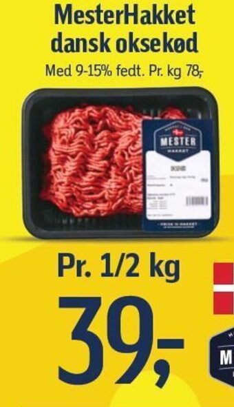 Føtex MesterHakket dansk oksekød tilbud