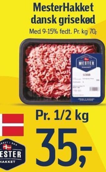 Føtex MesterHakket dansk grisekød tilbud