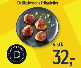 Føtex Delikatessens frikadeller tilbud