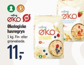 Økologiske havregryn