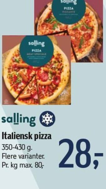 Føtex Italiensk pizza tilbud