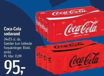Føtex Coca-Cola sodavand tilbud