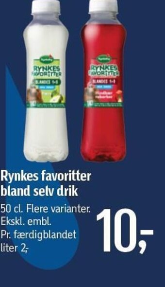 Føtex Rynkes favoritter bland selv drik tilbud