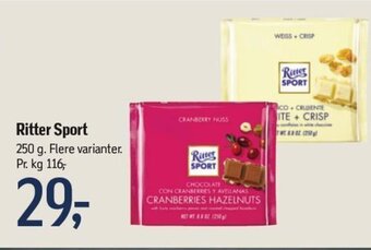 Føtex Ritter Sport tilbud