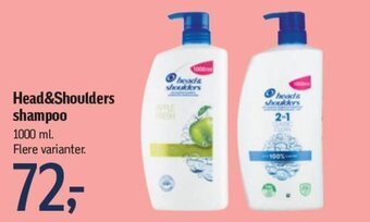 Føtex Head&Shoulders shampoo tilbud