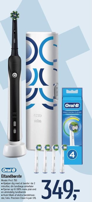 Føtex Oral-B Eltandbørste tilbud