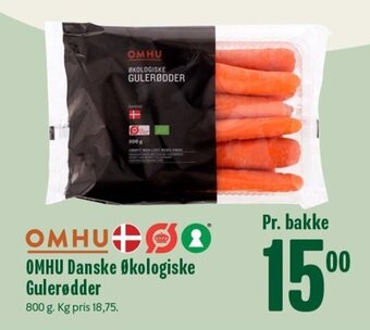 Min Købmand OMHU Danske Økologiske Gulerødder tilbud
