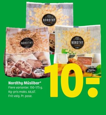 Coop 365 Nordthy myslibar tilbud