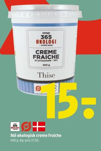 Coop 365 Thise creme fraiche 18% tilbud