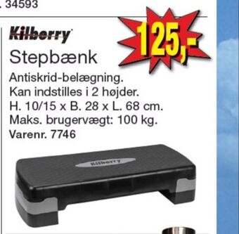 Harald Nyborg Kilberry stepbænk tilbud