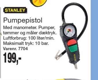 Harald Nyborg Stanley pumpepistol tilbud