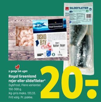 Coop 365 Royal greenland rejer tilbud