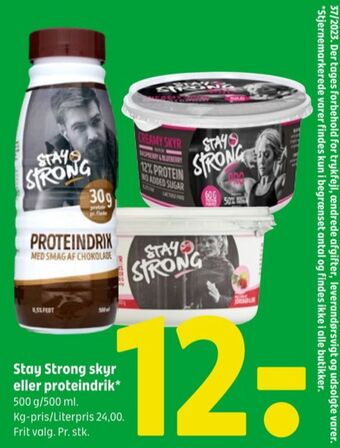 Stay strong skyr strawberry & lime
