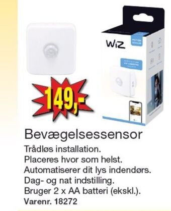 Wiz sensor