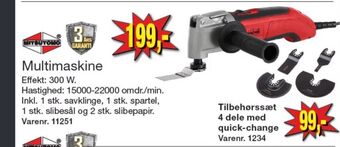 Harald Nyborg Mitsutomo multimaskine tilbud