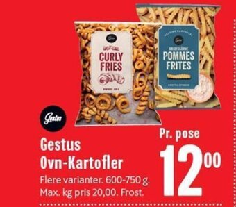 Min Købmand Gestus Ovn-Kartofler tilbud