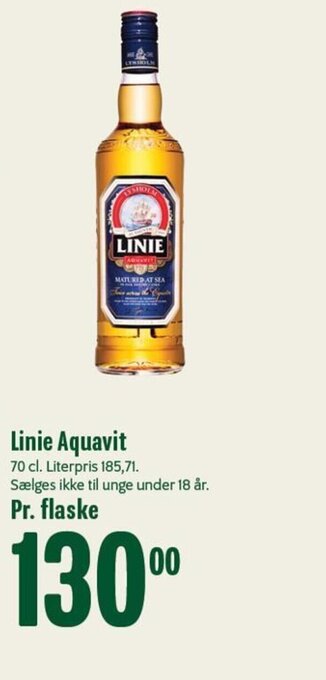 Min Købmand Linie Aquavit tilbud
