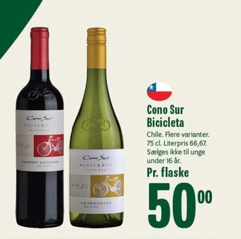 Min Købmand Cono Sur Bicicleta tilbud