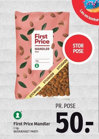 SPAR First Price Mandler tilbud
