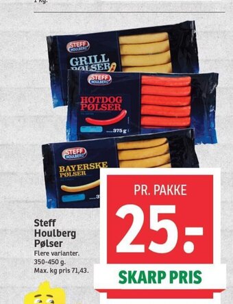 SPAR Steff Houlberg Pølser tilbud