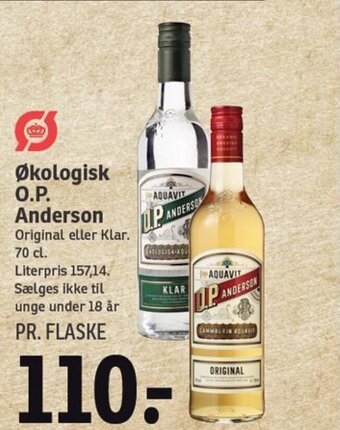 SPAR Økologisk O.P. Anderson tilbud