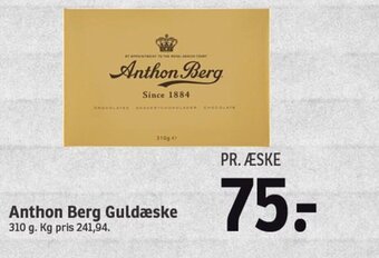 SPAR Anthon Berg Guldæske tilbud