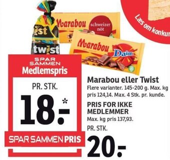 Marabou eller Twist
