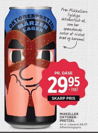 MENY MIKKELLER OKTOBER-PRETZEL tilbud