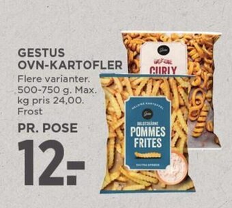 MENY GESTUS OVN-KARTOFLER tilbud