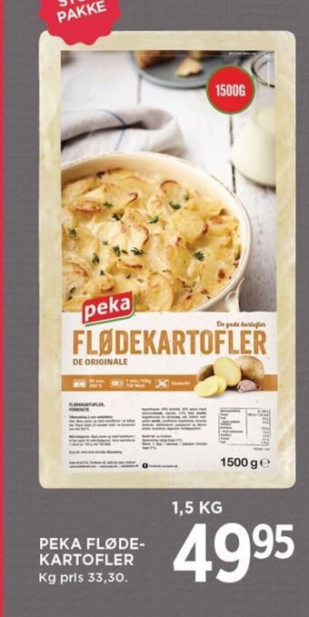 PEKA FLØDE-KARTOFLER