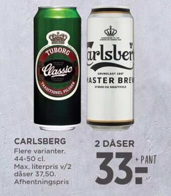 MENY CARLSBERG tilbud