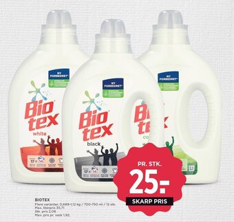 MENY BIOTEX tilbud