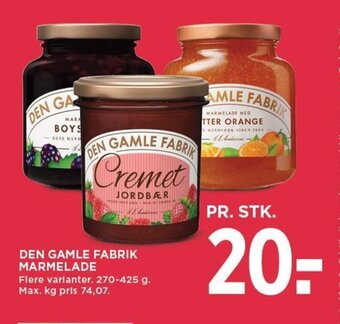 DEN GAMLE FABRIK MARMELADE