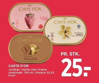 MENY CARTE D'OR tilbud